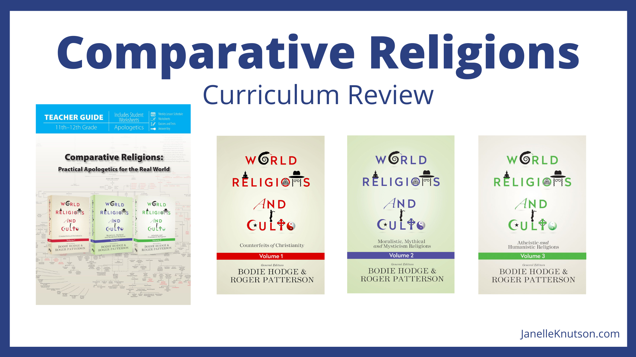 Comparative Religions Curriculum Review (Master Books) - Janelle Knutson